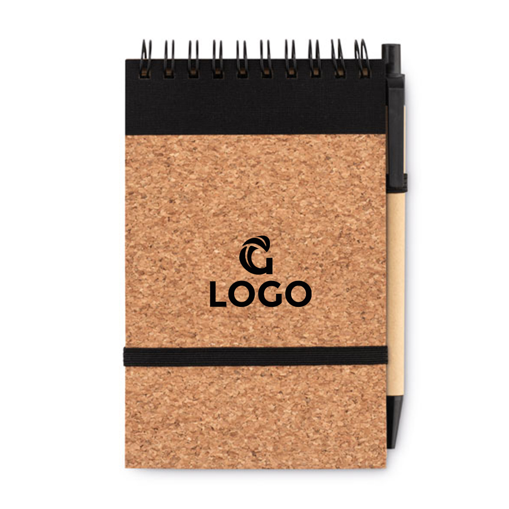 A6 cork notebook | Eco promotional gift